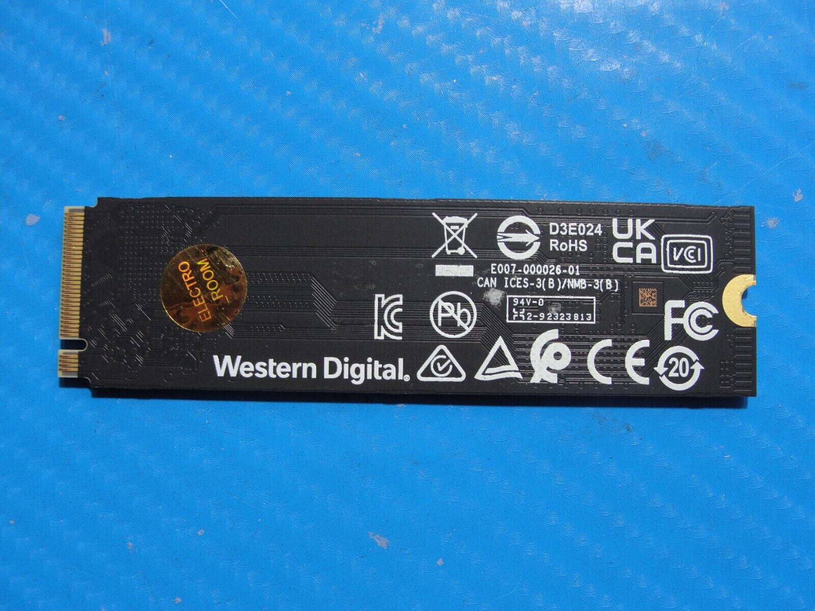 HP 15-dy2046nr WD 256GB M.2 NVMe SSD Solid State Drive SDDPNQD-256G-1006