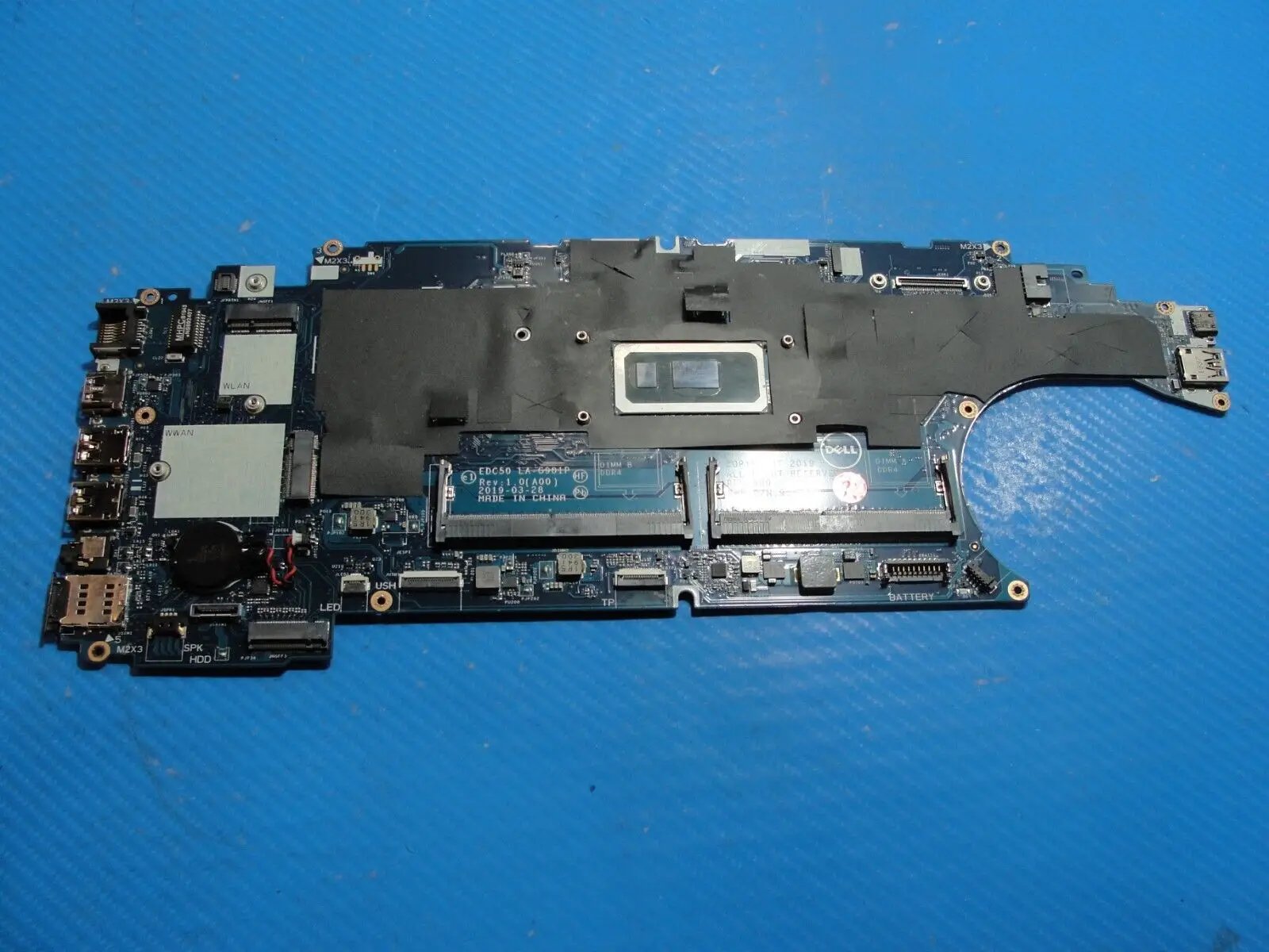 Dell Latitude 15.6” 5500 OEM Intel i5-8265U 1.6GHz Motherboard F9GJ4 LA-G901P