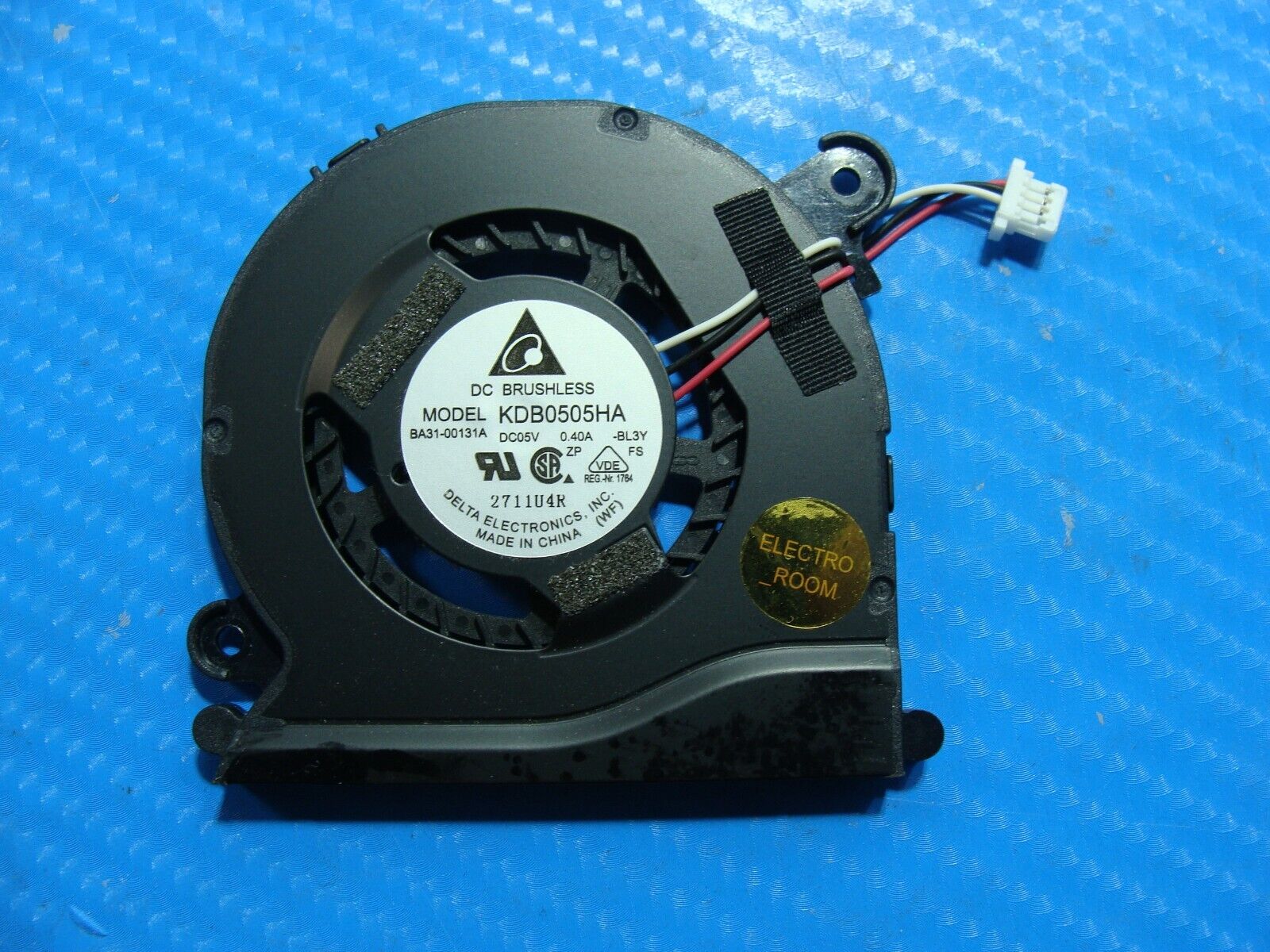 Samsung 15” 9 Series 900X NP900X4C-A01US OEM Laptop CPU Cooling Fan BA31-00131A