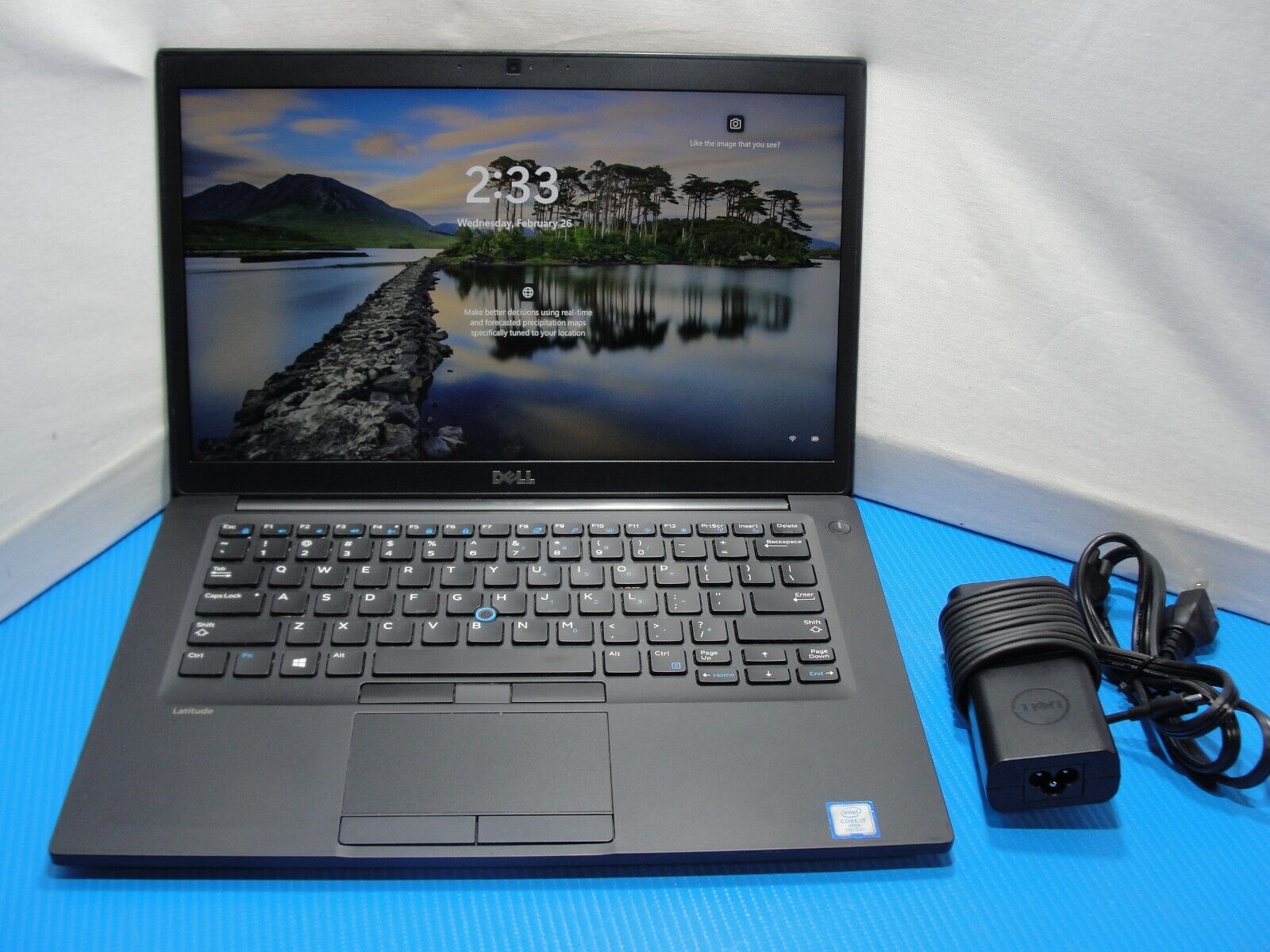 Dell Latitude 7480 14”Intel Core i7-7600U 2.8GHz 16GB SSD Reset 512GB- Charger