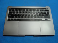 MacBook Pro A2251 2020 BTO 13" Top Case Palmrest w/Battery Space Gray 661-15956