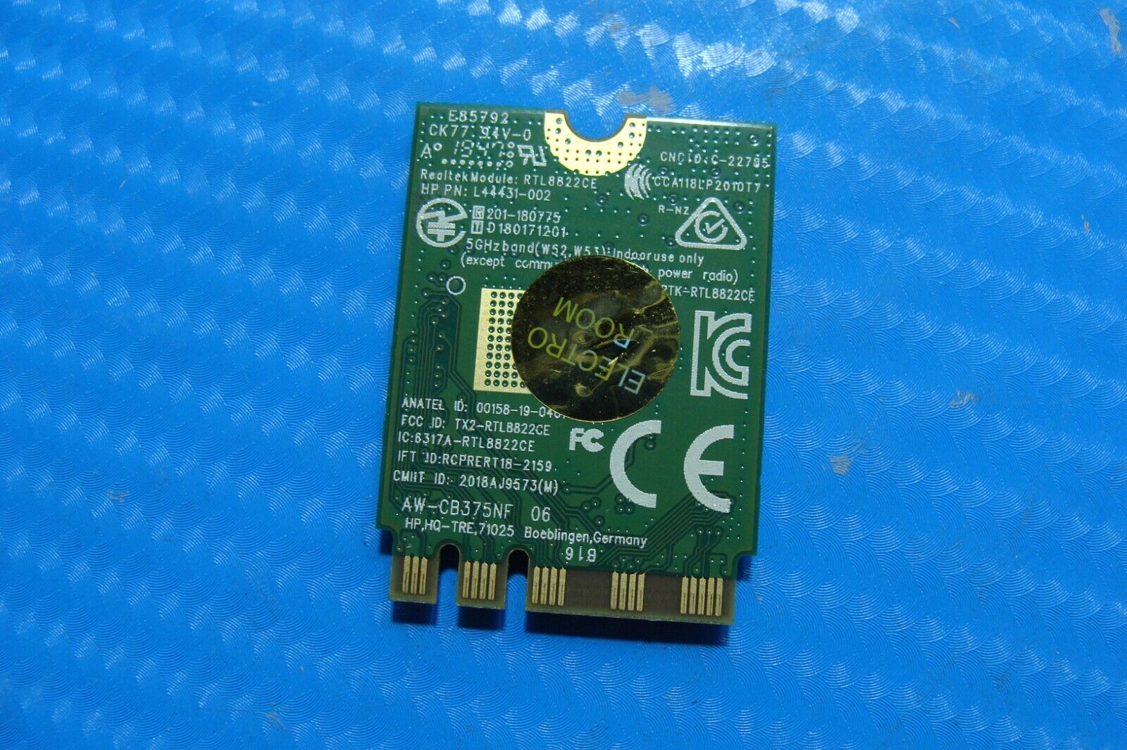 HP ProBook 14” 440 G7 OEM Wireless WiFi Card RTL8822CE L44431-002 L44796-005