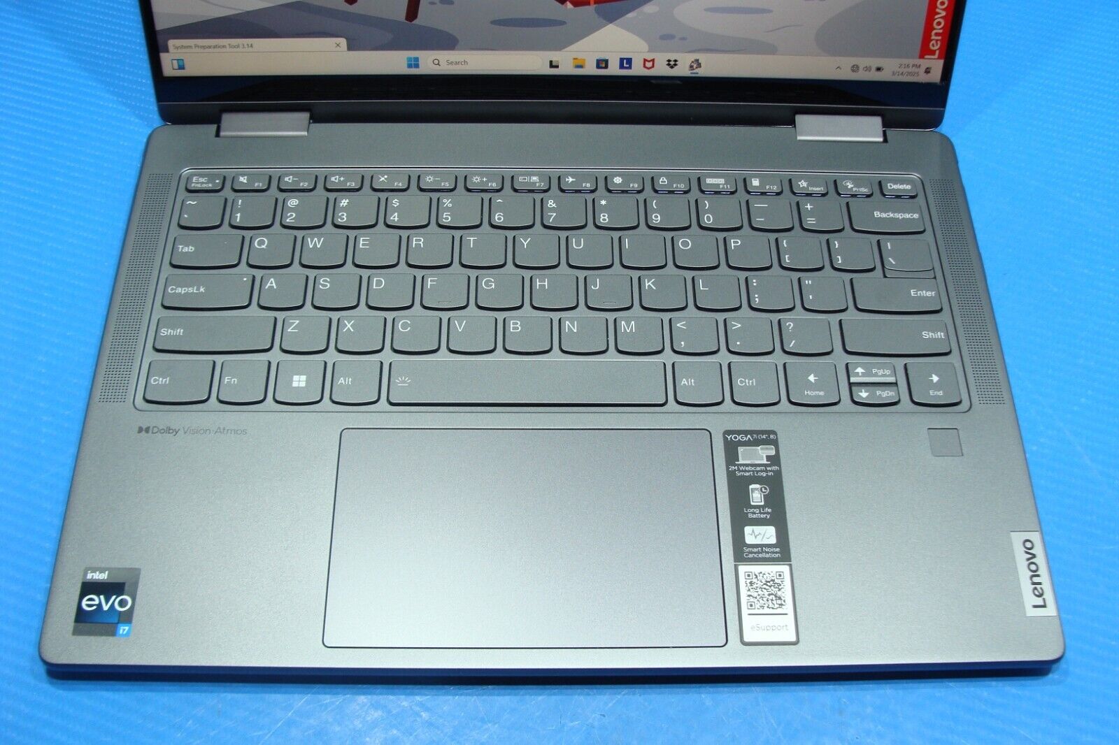 Lenovo Yoga 7 14IRL8 Touch 14