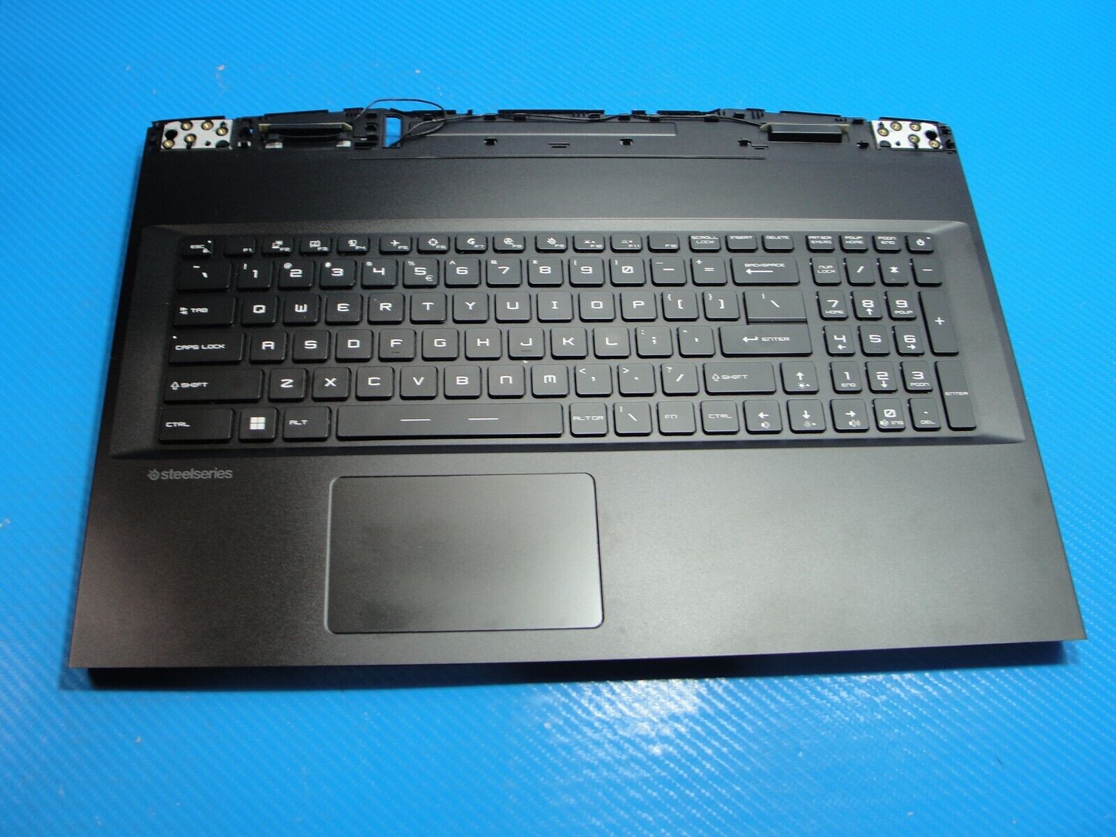 MSI Leopard 17.3” GP76-11UG Palmrest w/Keyboard TouchPad & Speakers 3077K2C225Y