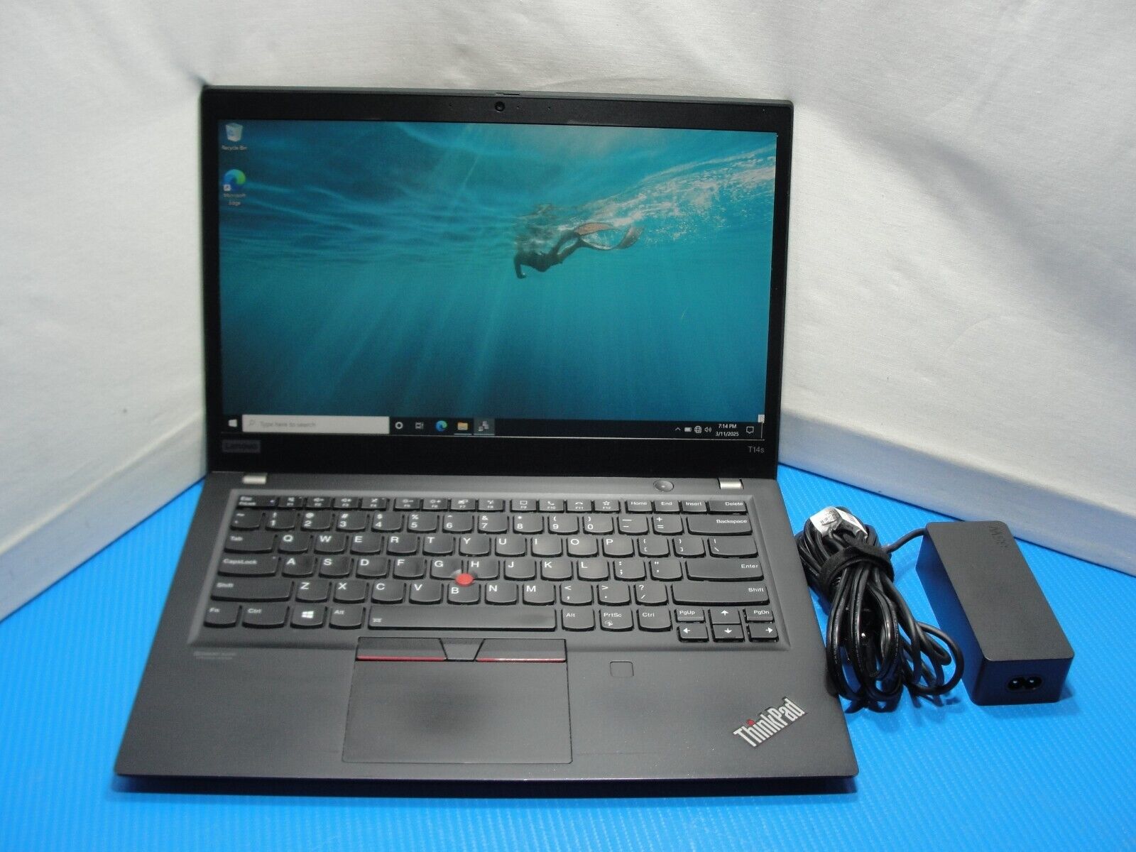 Lenovo ThinkPad T14s Gen1 Intel Core i5-10210U 1.6GHz 8GB SSD 512GB+Charger