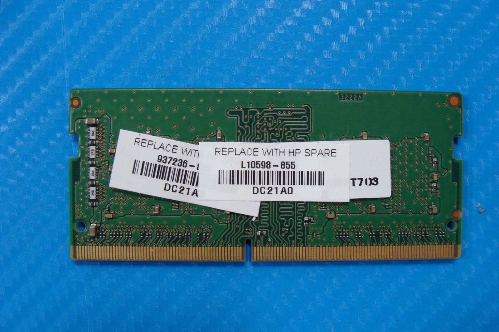 HP 15-dy2089ms Samsung 4GB PC4-3200AA Memory RAM SO-DIMM MTA4ATF51264HZ-3G2R1