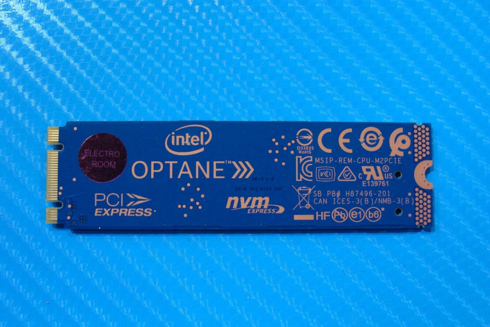 HP 15-cs2062st Intel Optane 16GB NVMe M.2 SSD Solid State Drive MEMPEK1J016GAH