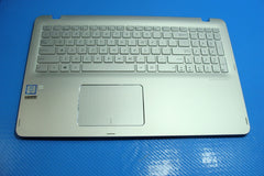 Asus Q504UA 15.6" Palmrest w/Touchpad Keyboard Backlit 13NB0BZ2AP0221 Grade A