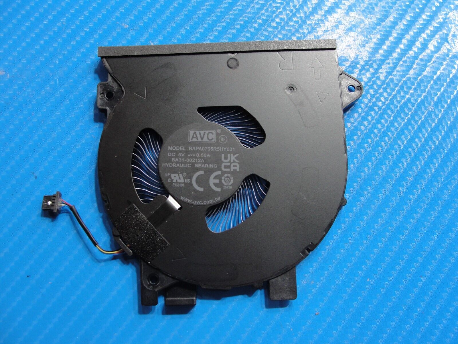 Samsung Galaxy Book 3 Pro 13 16” NP964XFG-KC1US OEM CPU Cooling Fan N53-C-009244