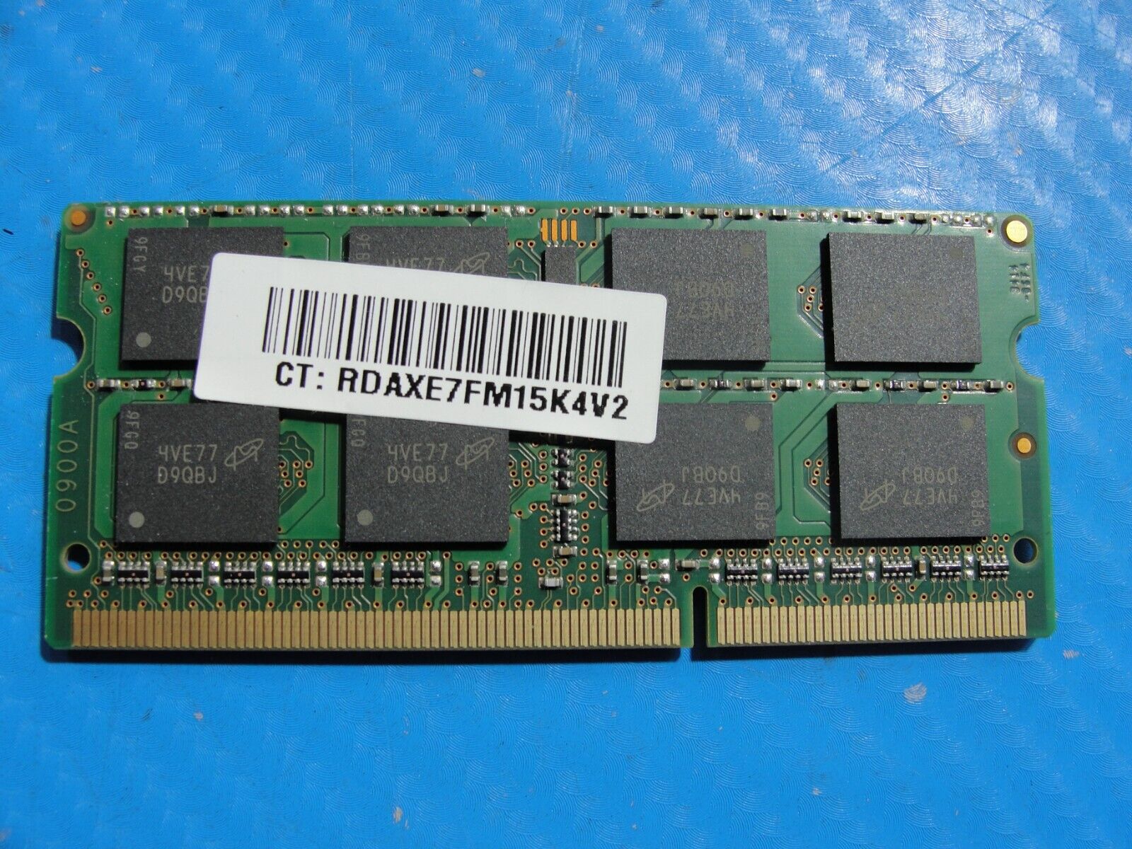 HP 15t-k100 Micron 8GB 2Rx8 PC3L-12800S SO-DIMM Memory RAM MT16KTF1G64HZ-1G6E1