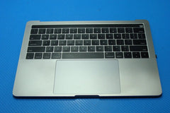 MacBook Pro A1706 2016 MLH12LL/A MNQF2LL/A 13" Top Case w/Battery Gray 661-05333