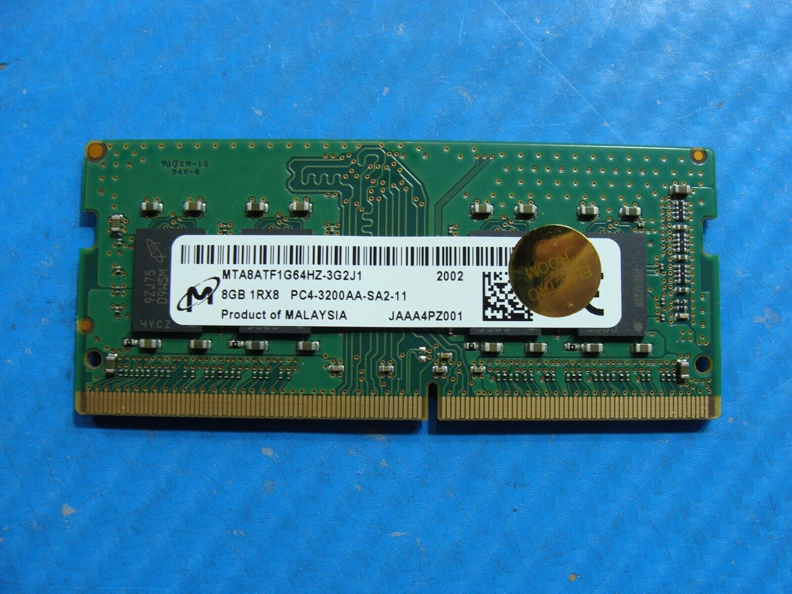 HP 440 G7 Micron 8GB 1Rx8 PC4-3200AA SO-DIMM Memory RAM MTA8ATF1G64HZ-3G2J1