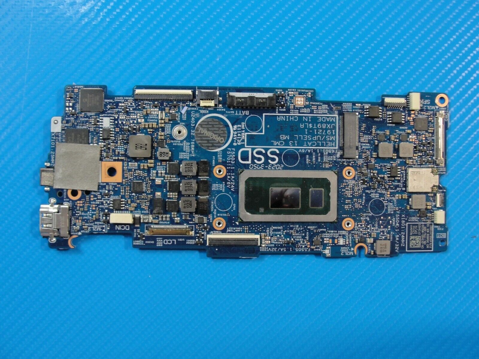 Dell Inspiron 13.3” 7300 2-in-1 OEM Intel i5-10210U 1.6GHz 8GB Motherboard Y3H95