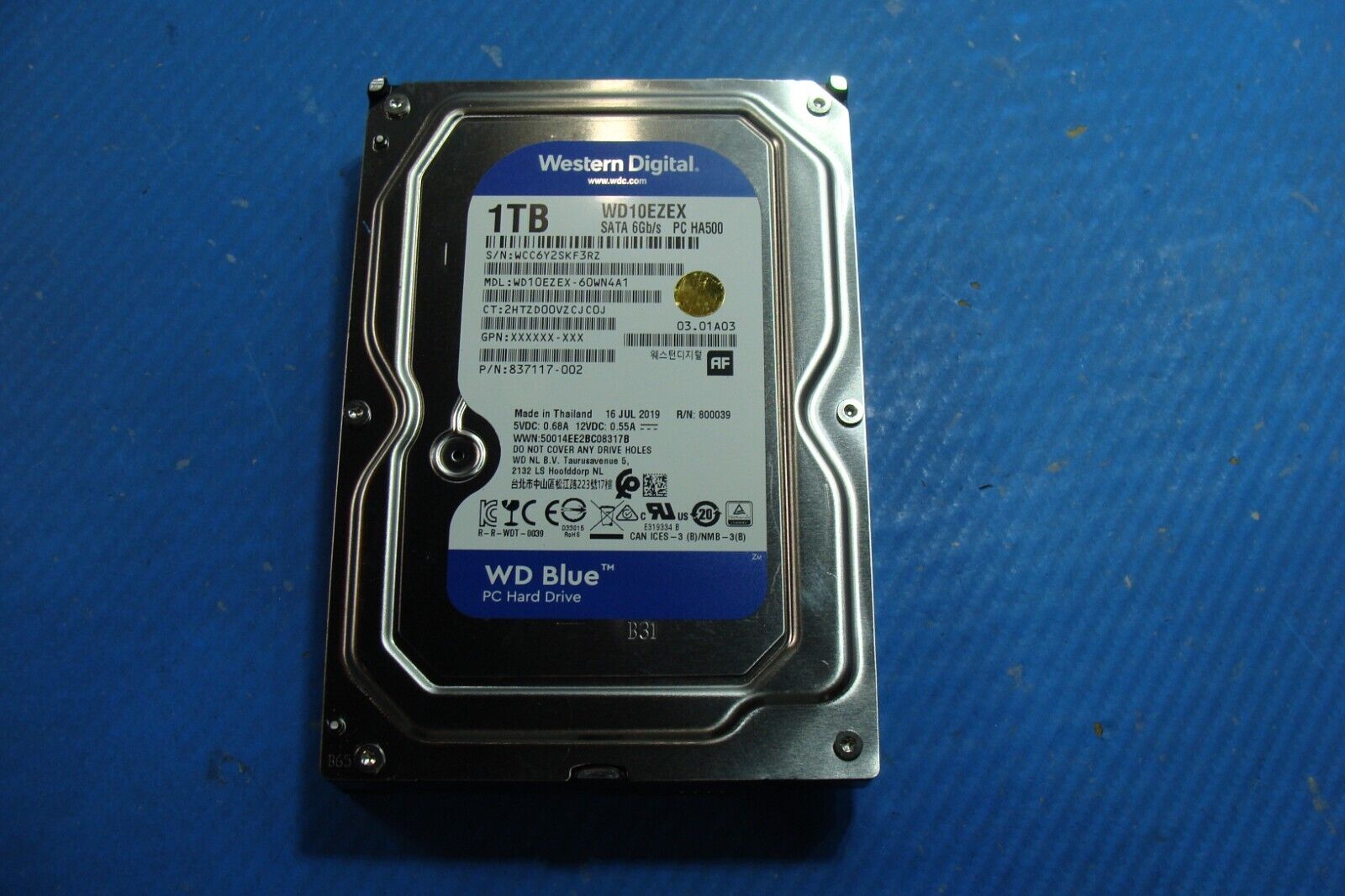 HP 24-f1047c WD 1TB 3.5