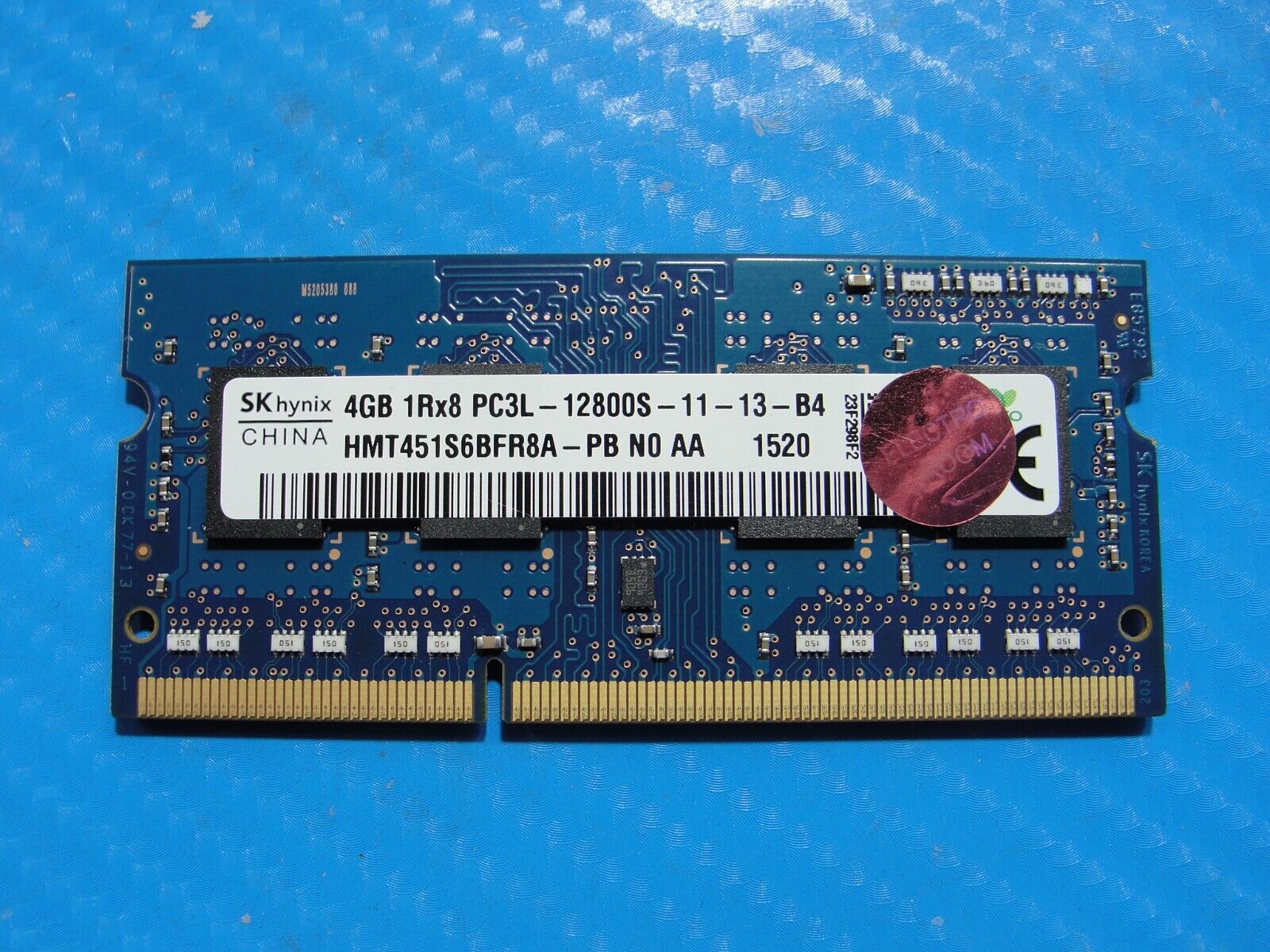 Asus R554LA-RH71T SK hynix 4GB 1Rx8 PC3L-12800S Memory RAM HMT451S6BFR8A-PB