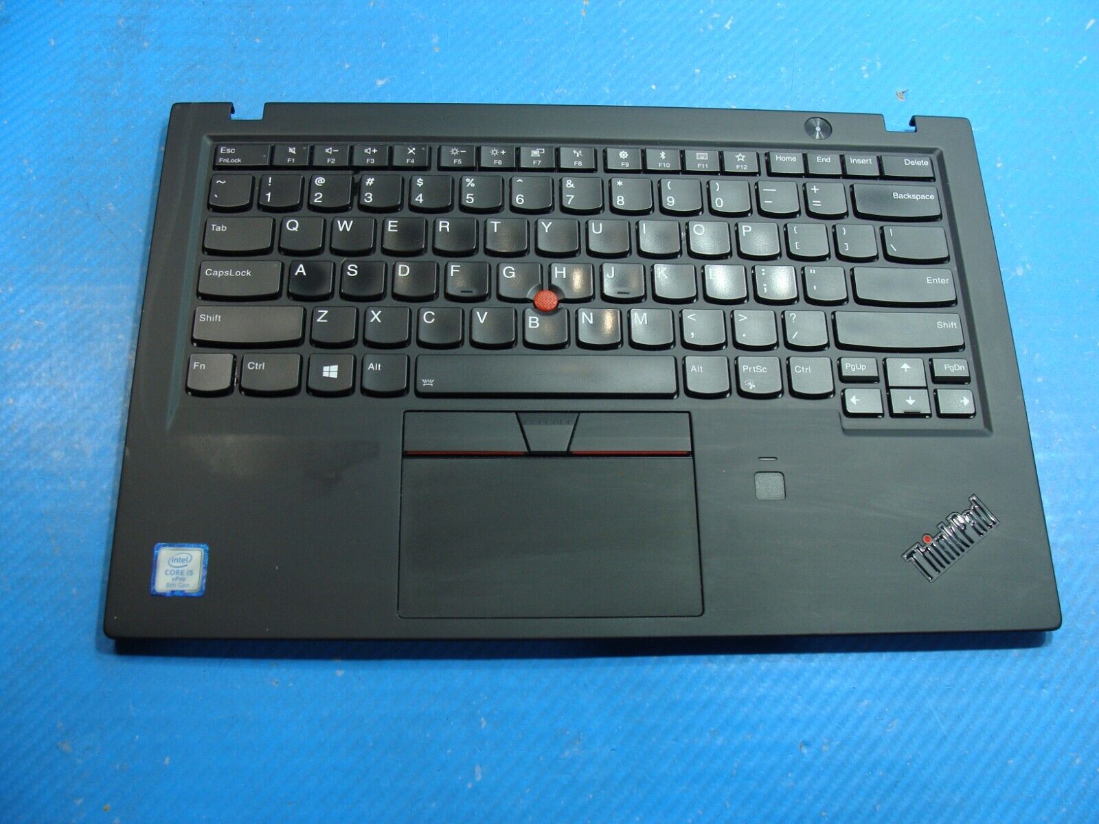 Lenovo ThinkPad 14 X1 Carbon 6th Gen Palmrest w/BL Keyboard TouchPad AM16R000300