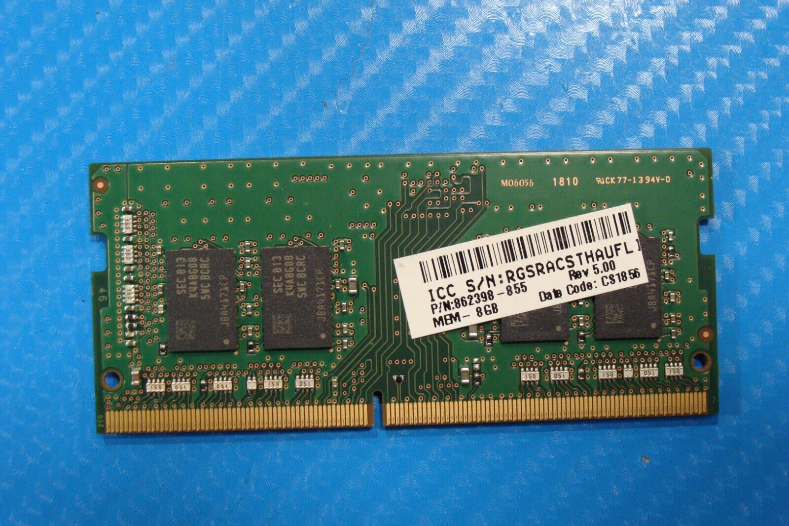 HP 17t-ae100 Samsung 8GB 1Rx8 PC4-2400T Memory RAM SO-DIMM M471A1K43CB1-CRC