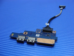 Samsung 15.6" NP510R5E OEM Dual USB SD Power Button Board w/Cable BA92-11837A