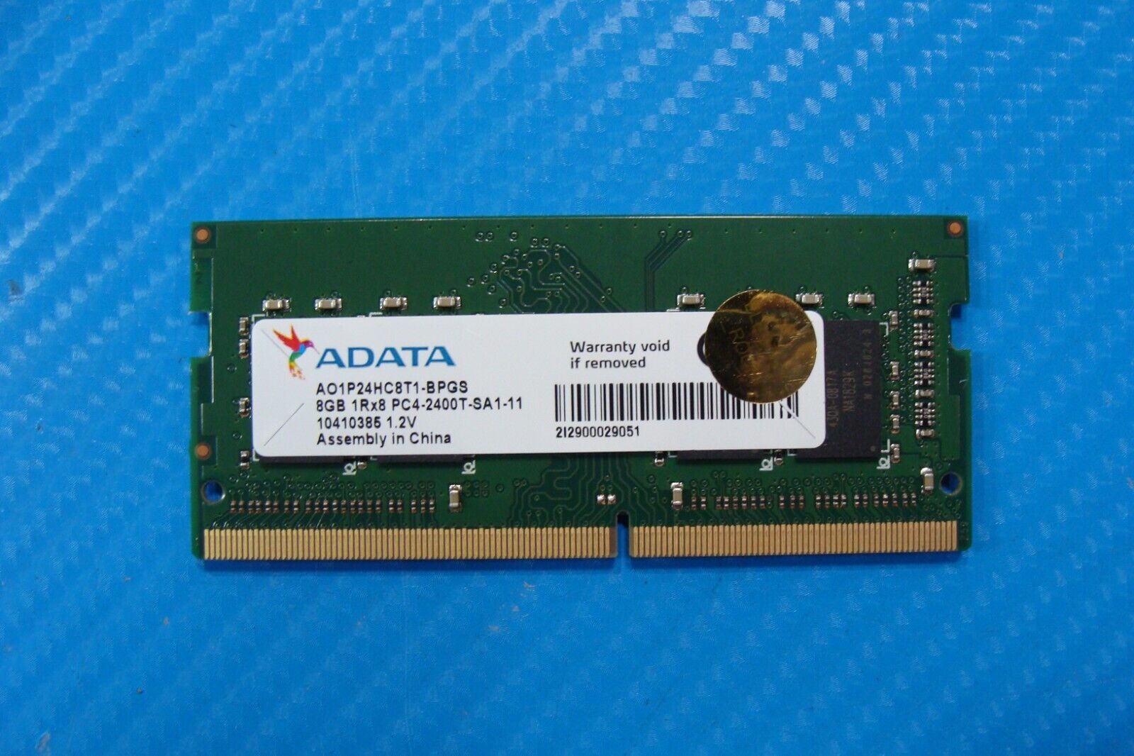 HP 15m-cn0011dx ADATA 8GB 1Rx8 PC4-2400T SO-DIMM Memory RAM AO1P24HC8T1-BPGS