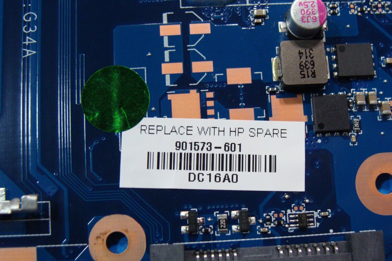 HP Pavilion 15.6” 15t-au100 OEM Intel i7-7500U 2.7GHz Motherboard 901573-601