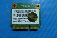 HP Sleekbook 14-b Series 14" Wireless WiFi Card 675794-001 670036-001 AR5B125