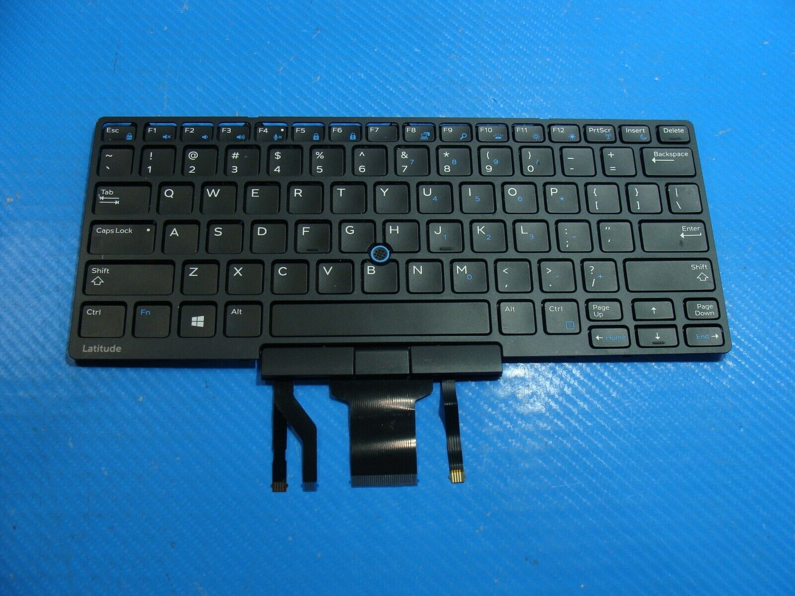 Dell Latitude 14” 5480 Genuine Laptop US Backlit Keyboard D19TR PK1313D3B00