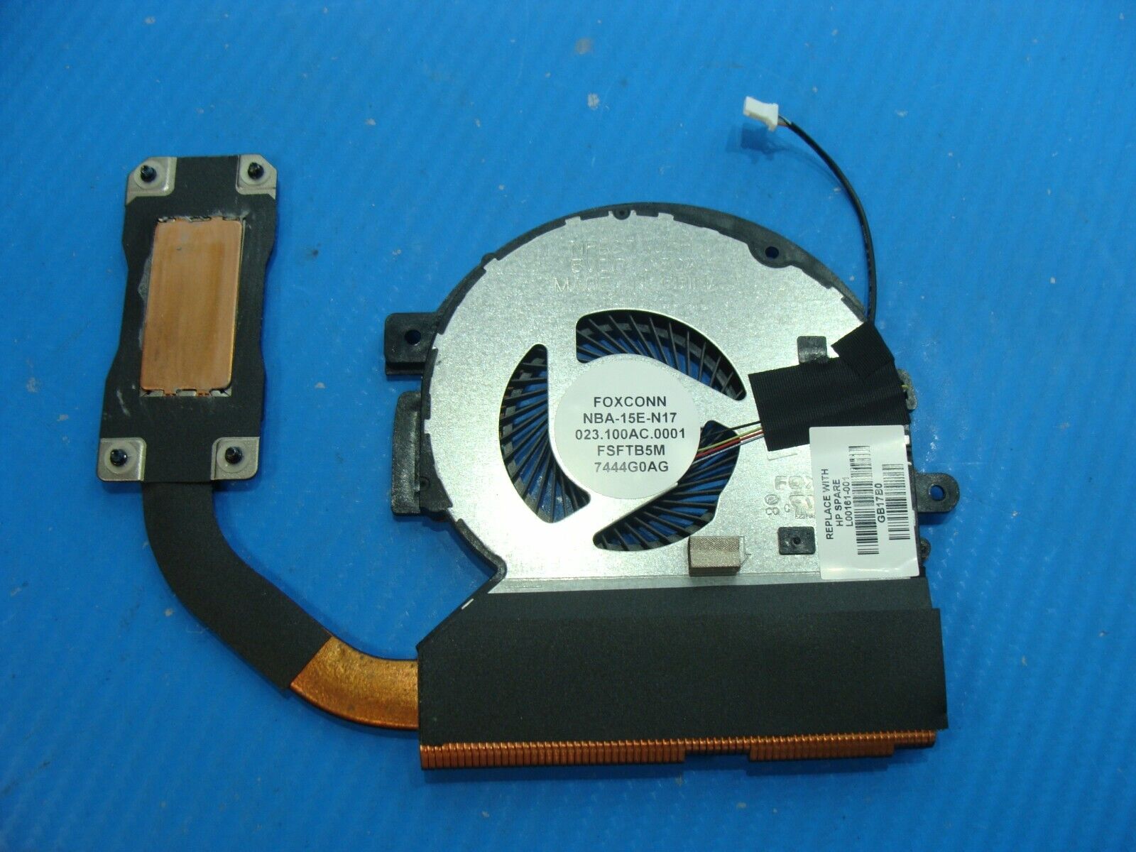 HP Envy x360 15.6” 15m-bq121dx Cooling Fan w/Heatsink L00161-001 023.100AC.0001