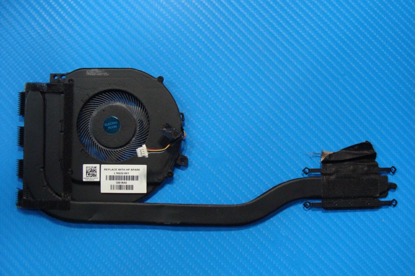 HP Pavilion x360 14” 14m-cd0003dx OEM CPU Cooling Fan w/Heatsink L18222-001