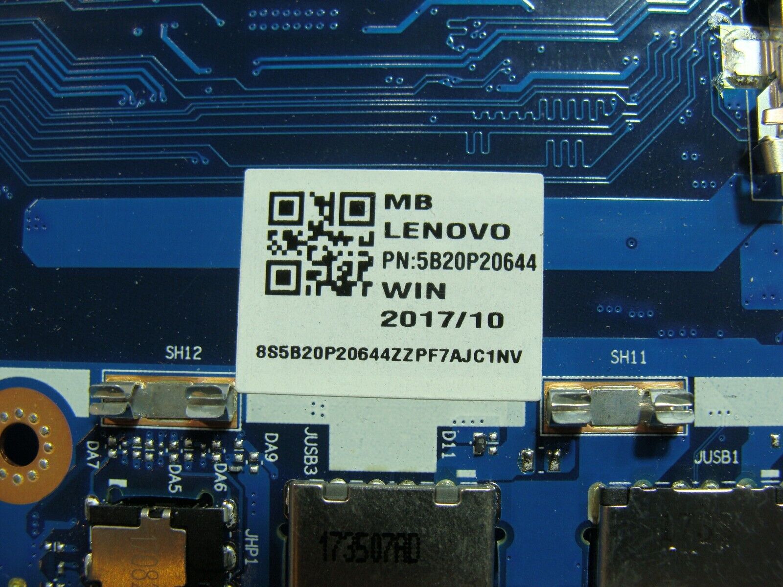 Lenovo IdeaPad 15.6” 320-15IAP 80XR Intel N3350 Motherboard 5B20P20644 NM-B301