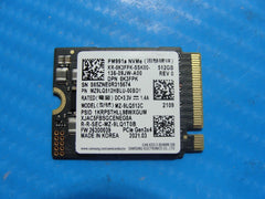 Dell 5510 Samsung 512GB NVMe M.2 SSD Solid State Drive MZ9LQ512HBLU-00BD1 K3FPK