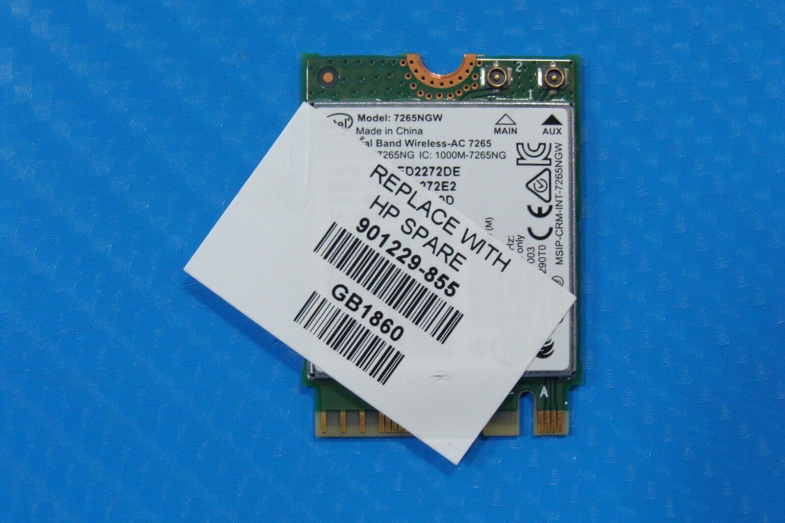 HP Envy 17.3” 17m-bw0013dx Genuine Laptop WiFi Wireless Card 7265NGW 901229-855