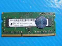 HP m1-u001dx Micron 4GB 1Rx8 PC3L-14900S Memory RAM SO-DIMM MT8KTF51264HZ-1G9P1