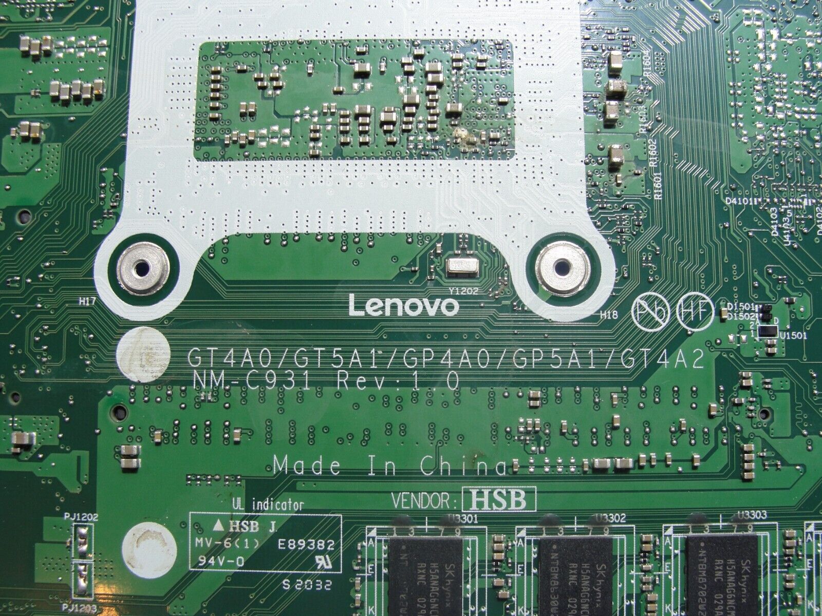 Lenovo ThinkPad 14” T14 Gen 1 OEM i7-10510U 1.8GHz Motherboard 5B20Z45923 AS IS