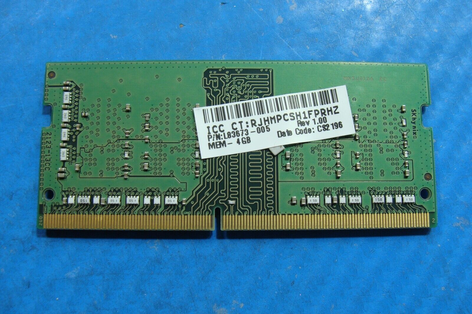 HP 14-dw1010w SK Hynix 4GB 1Rx16 PC4-3200AA Memory RAM SO-DIMM HMA851S6DJR6N-XN