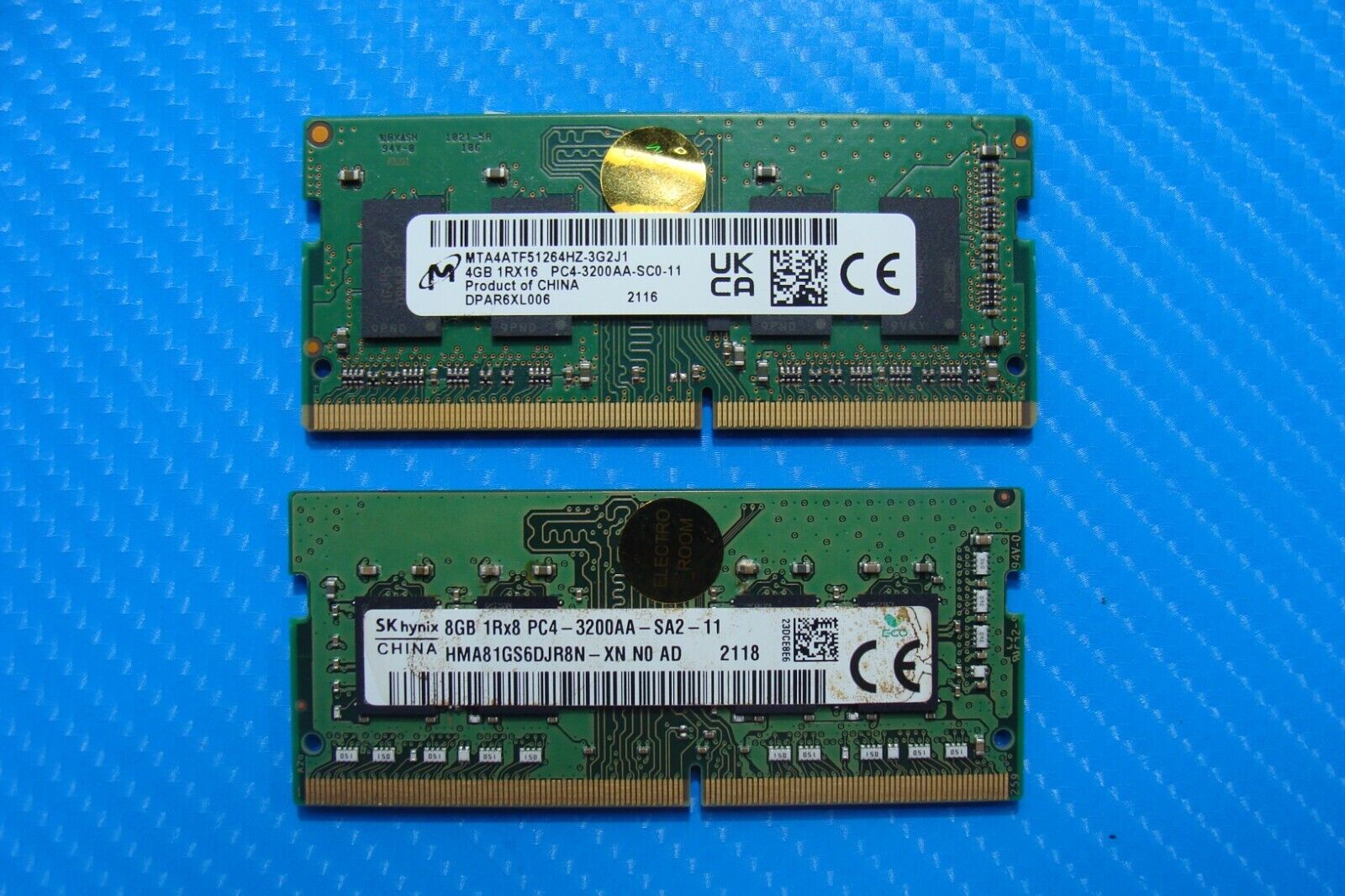 HP 17-cn0053cl 12GB 4GB & 8GB PC4-3200AA RAM Memory MTA4ATF51264HZ-3G2J1