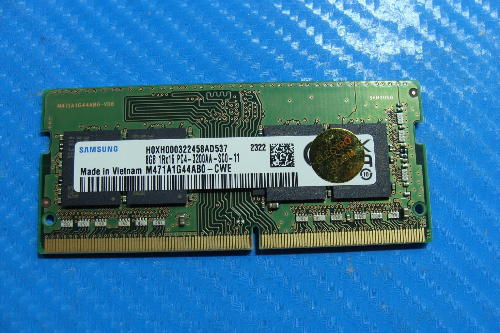 Dell 5440 Samsung 8GB 1Rx16 PC4-3200AA Memory RAM SO-DIMM M471A1G44AB0-CWE