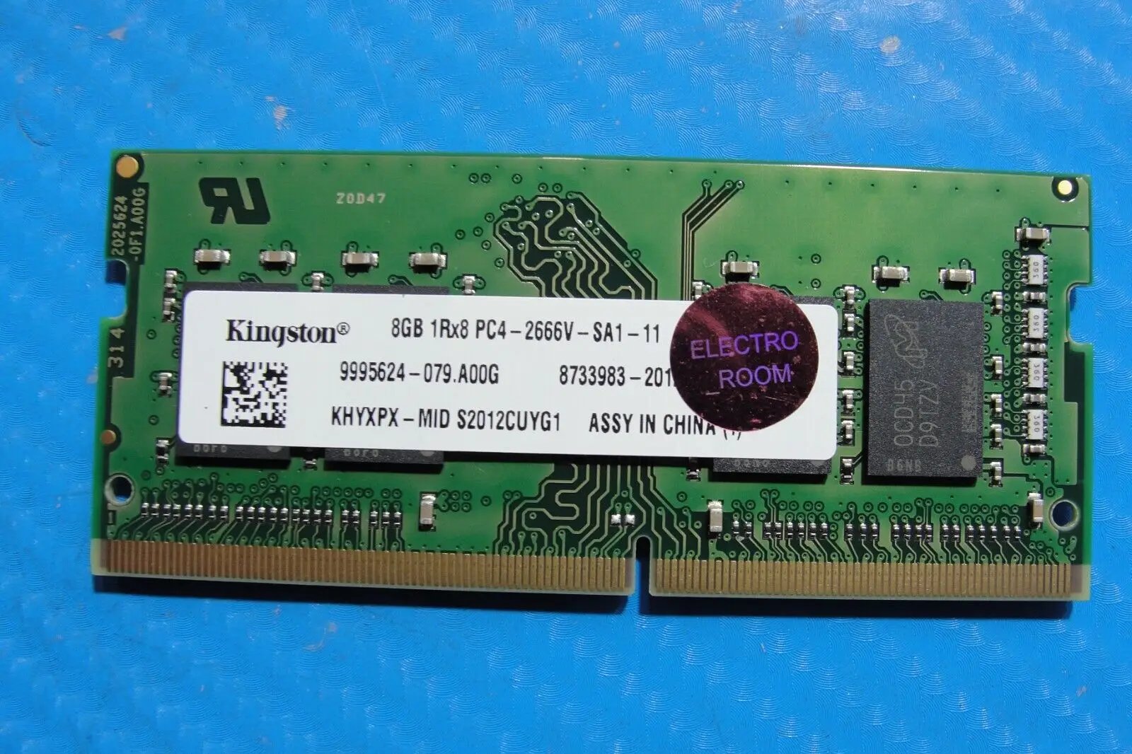 Dell 5593 Kingston 8GB 1Rx8 PC4-2666V Memory RAM SO-DIMM KHYXPX-MID