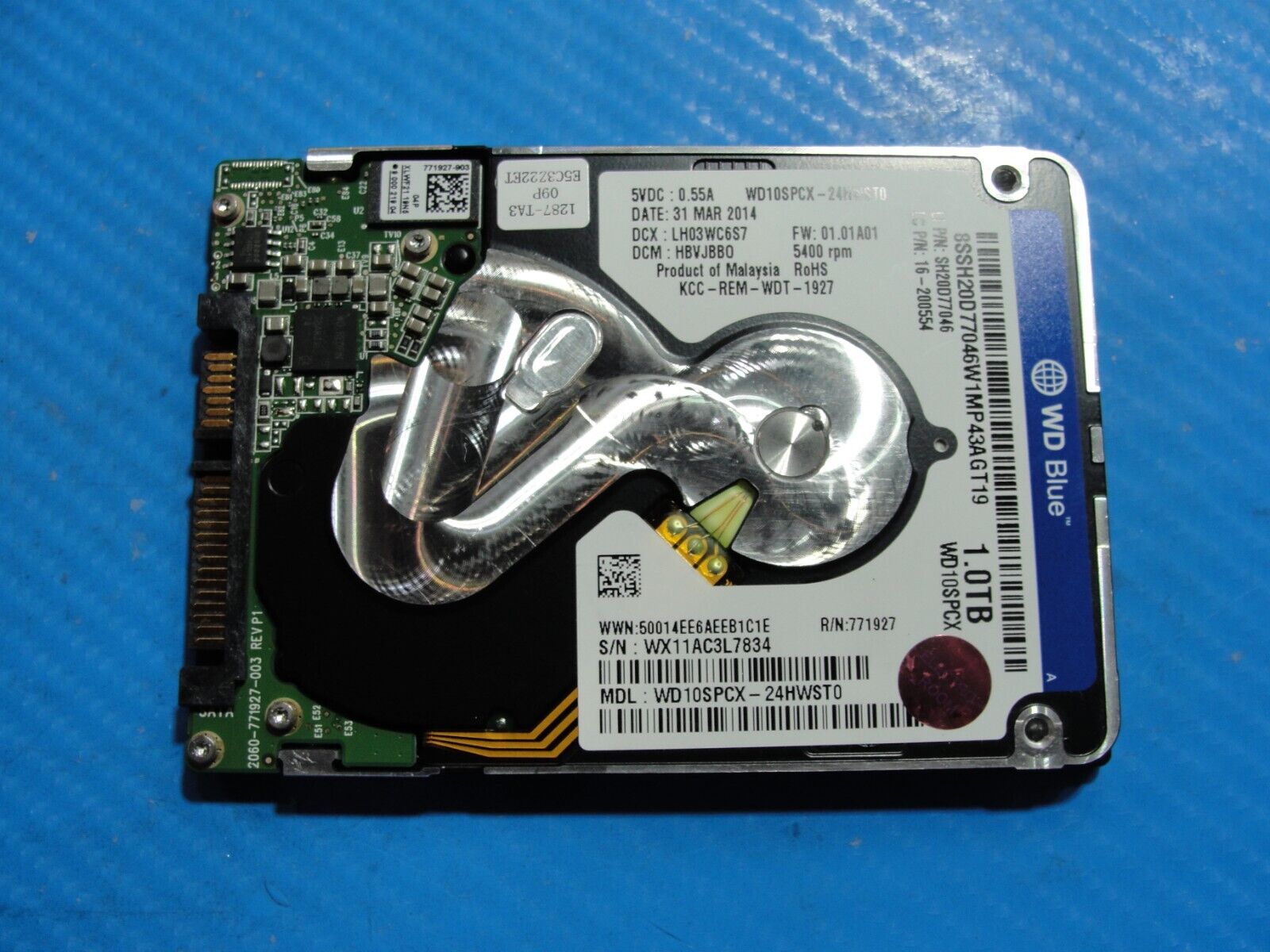 Lenovo Y50-70 WD 1TB SATA 2.5