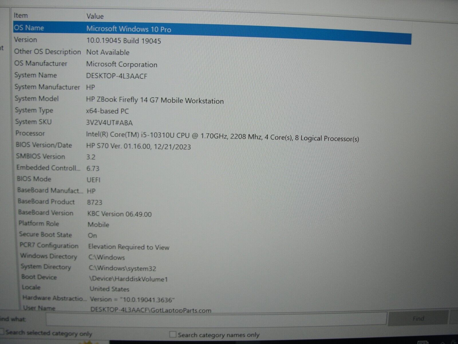 HP ZBook Firefly 14 G7  14