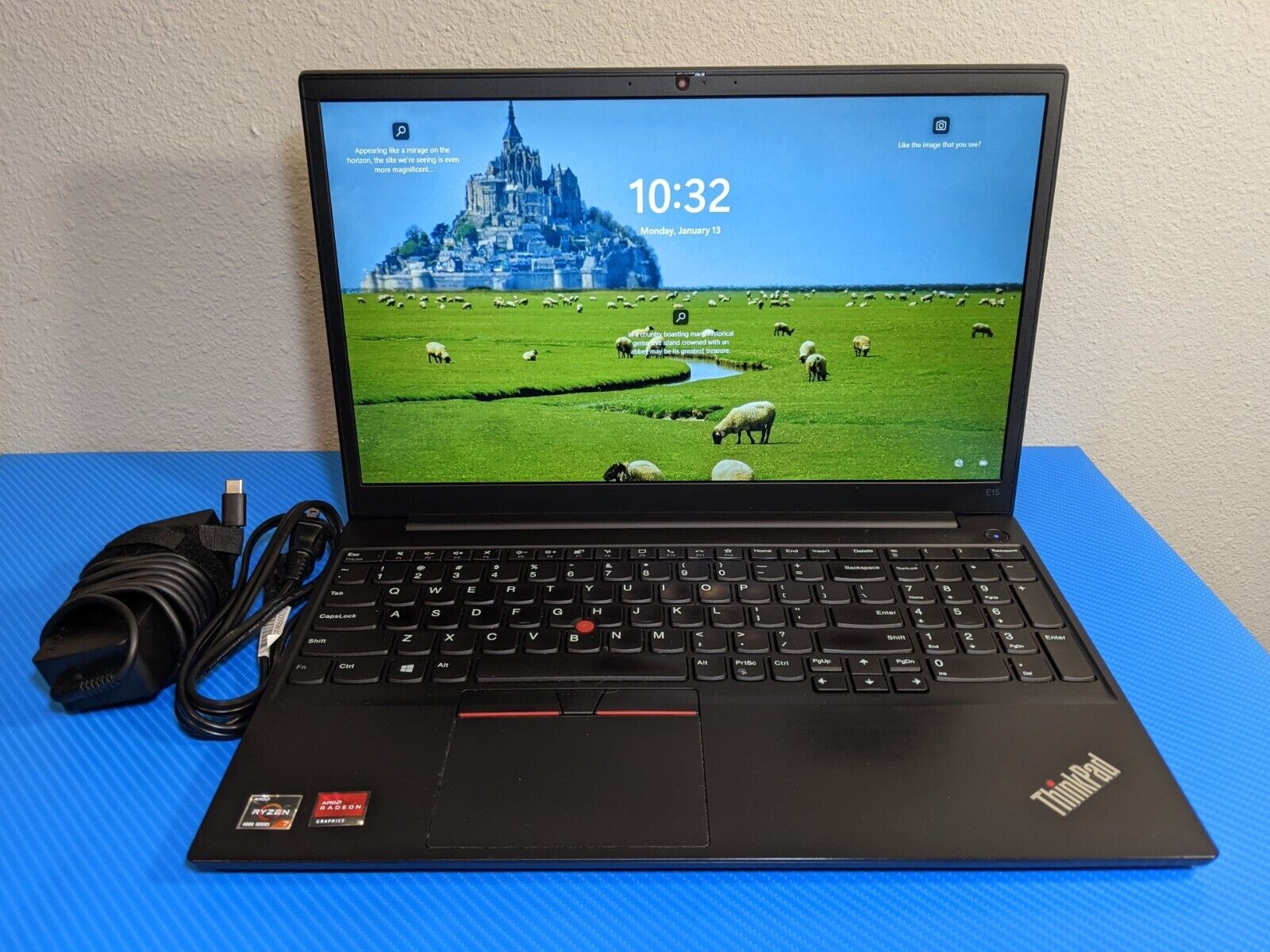 Lenovo ThinkPad E15 Gen2 Laptop 15.6'' FHD AMD Ryzen 7 4700U 2Ghz 16GB 512GB SSD