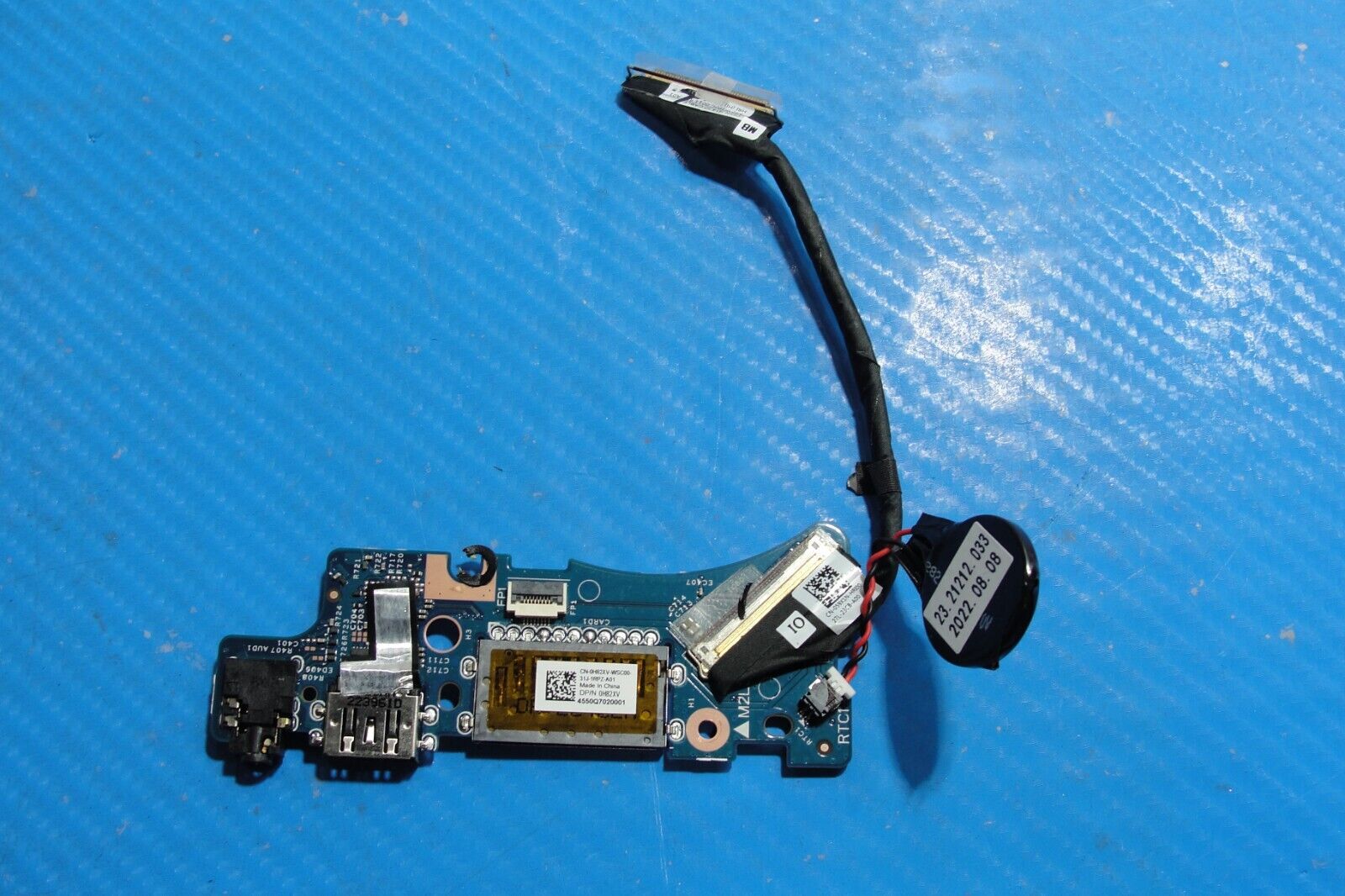 Dell Inspiron 14” 5425 Power Audio USB SD Card Reader Board w/Cable 4550Q7020001