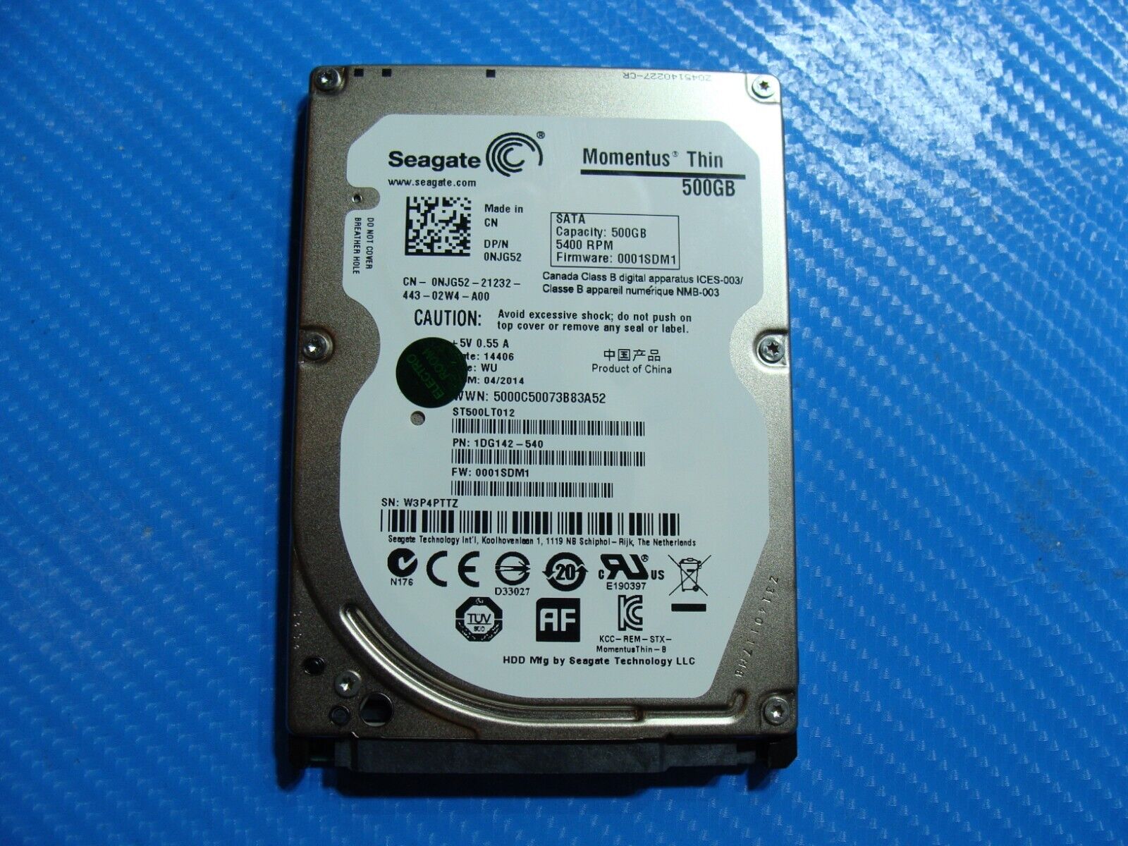 Acer Aspire E1-510-2500 500GB SATA 2.5