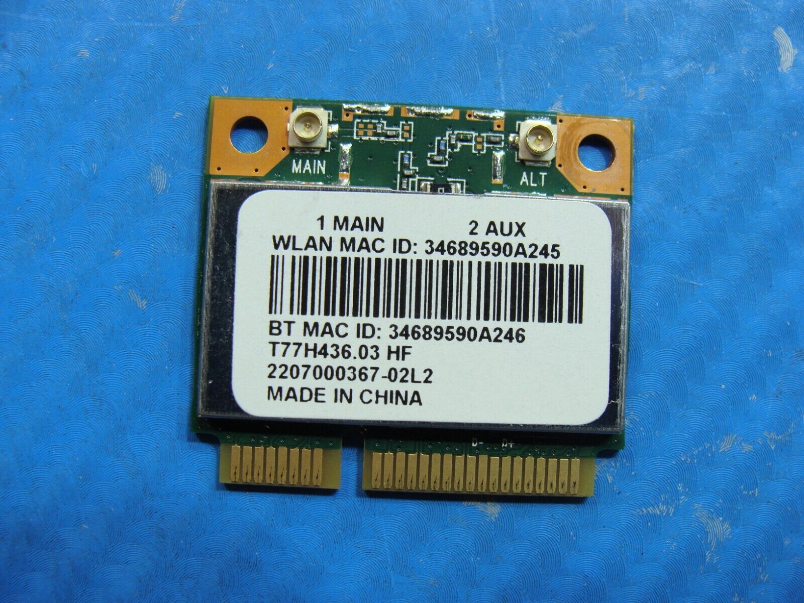 Acer Aspire 14” R3-471T-77HT Genuine Laptop WiFi Wireless Card QCWB335