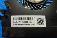 HP Spectre x360 15-bl012dx 15.6" Genuine Laptop CPU Cooling Fan 914358-001