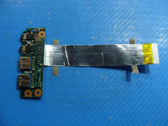 Asus Q400A-BHI7N03 14" Genuine Audio Jack USB Board w/Cable 60-N8EIO1000-F01