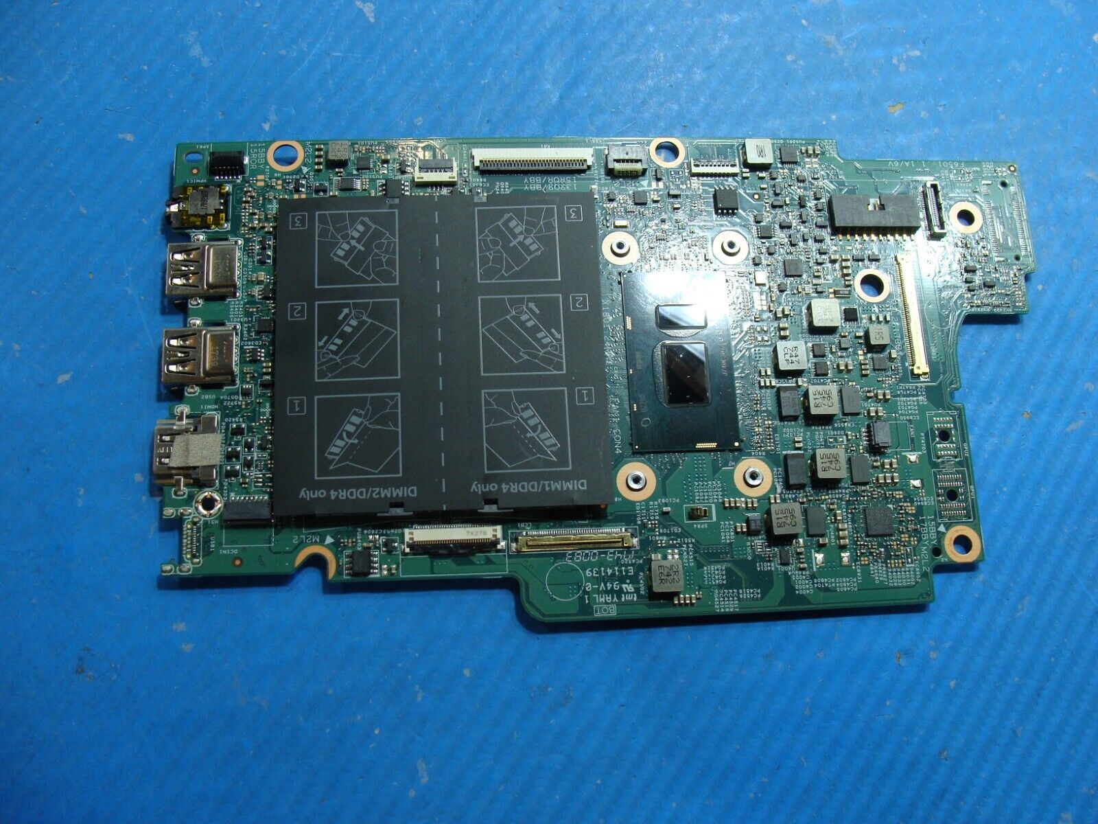 Dell Inspiron 13.3” 13 5379 OEM Laptop Intel i5-8250U 1.6GHz Motherboard 0KJ0J