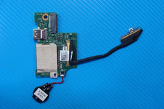 Dell Inspiron 13 7373 13.3" USB Power Button SD Reader Board w/Cable 3MFMX HC1R9