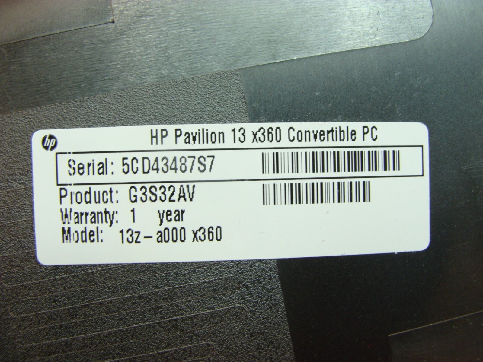 HP Pavilion x360 13.3