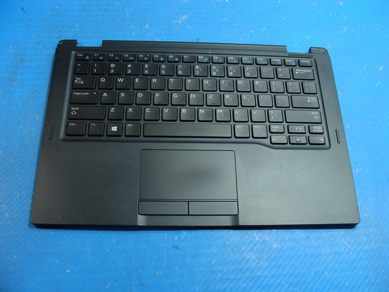 Dell Latitude 13.3” 7390 2-in-1 OEM Palmrest w/TouchPad Backlit Keyboard 8JMTM