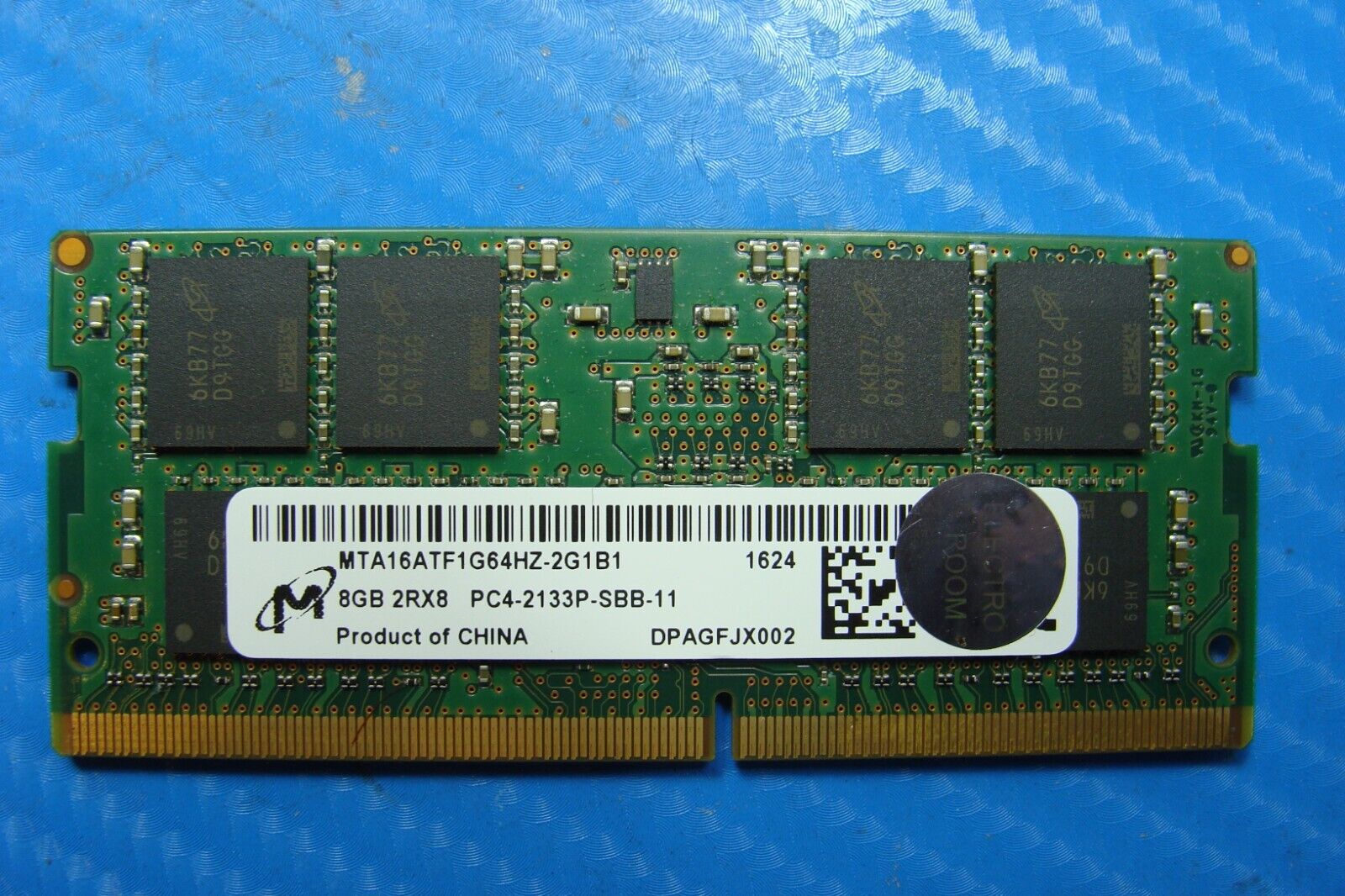 $24.99 | Dell E5570 Micron 8Gb 2rx8 pc4-2133p SO-DIMM Memory RAM mta16atf1g64hz-2g1b1